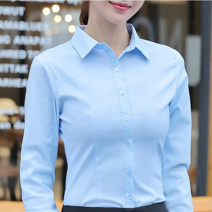 Classic Button-Up Blouse